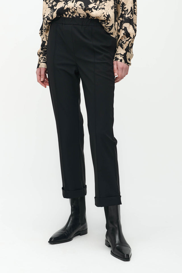 Irena Pants Technical Jersey | Black