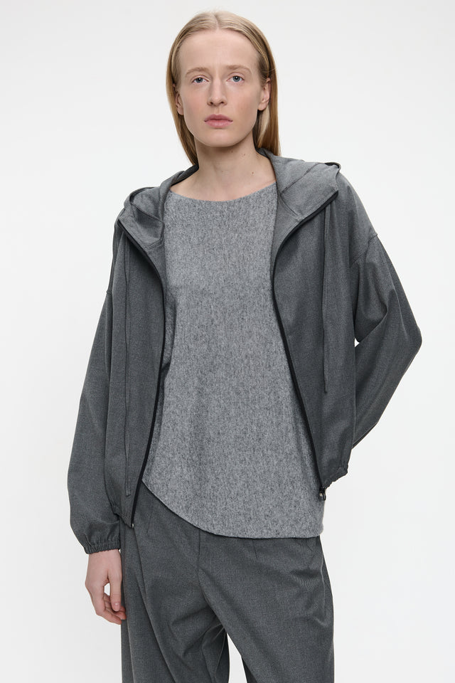 Misi viscose jacket | Dark Grey