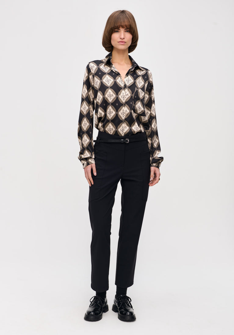 Rana Pants Technical Jersey | Black