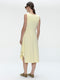 Susanne dress technical jersey | Yellow