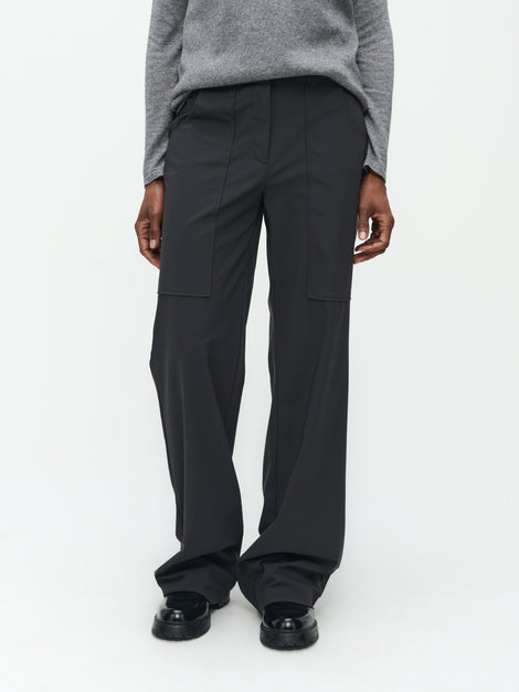 Cady Pants Technical Jersey | Dark Grey
