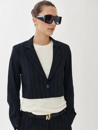 Estele Blazer Technical Jersey | Dark Blue