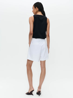Marika strech technical jersey top | Black