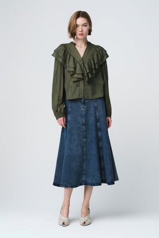 Beny viscose Blouse | Army