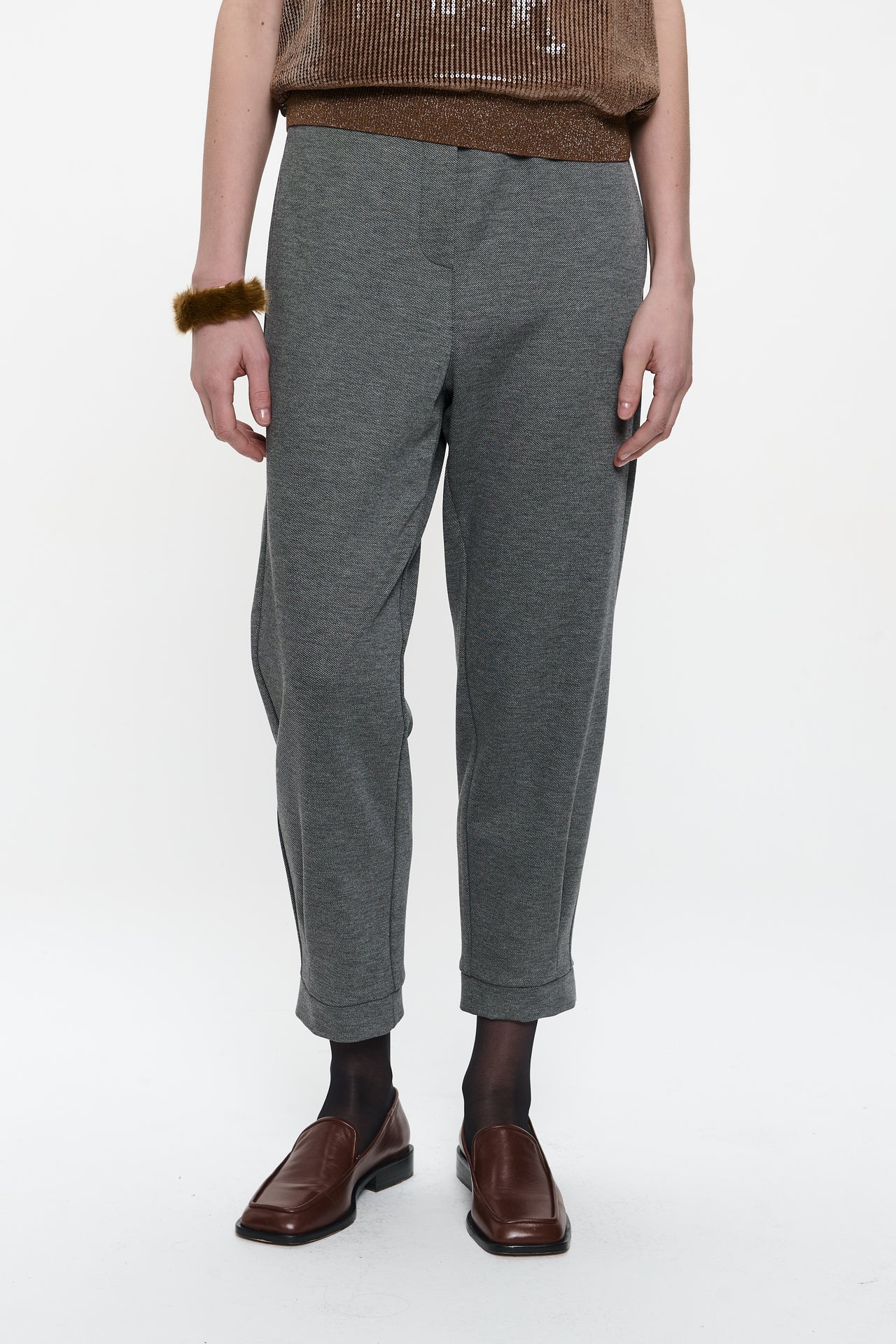 Primo viscose elastane pants | Dark Grey