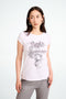 T-shirt print cotton | White