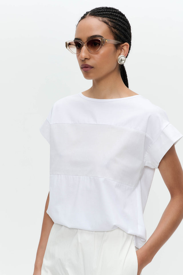 Cotton top T510 | White