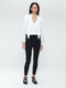 Anija rayon viscose blouse | White