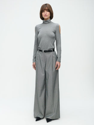 Marga Pants | Grey Silver