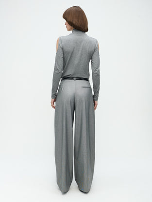 Marga Pants | Grey Silver