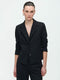 Venecia Blazer Technical Jersey | Black
