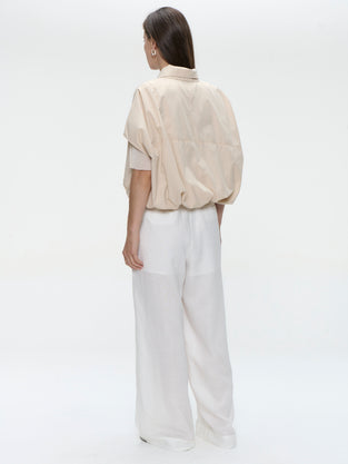 Anda oversized blouse | Beige