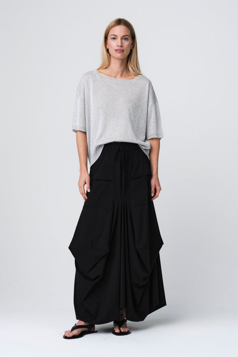 Fine Viscose Top 26011 | Silver