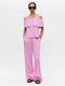 Diane top technical jersey | Pink