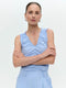 Romana top technical jersey | Mid Blue