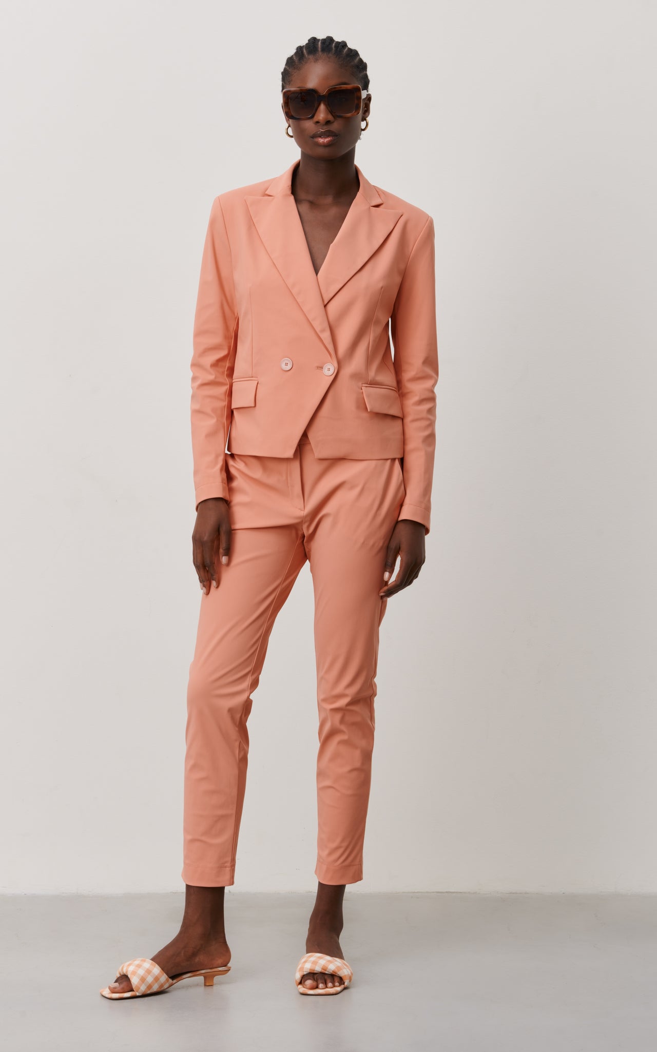Bart Blazer Technical Jersey | Apricot