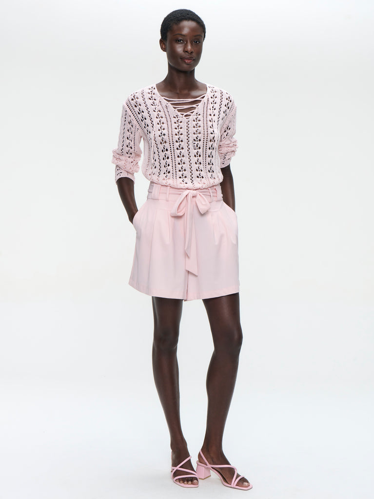 Summer Pullover E25102 | Pink