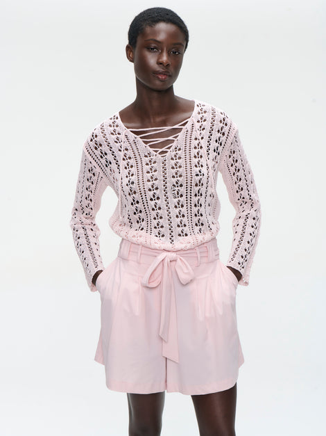 Summer Pullover E25102 | Pink