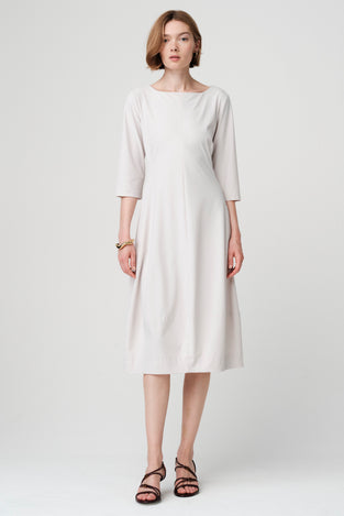 Asola structure tech jersay dress | Sand