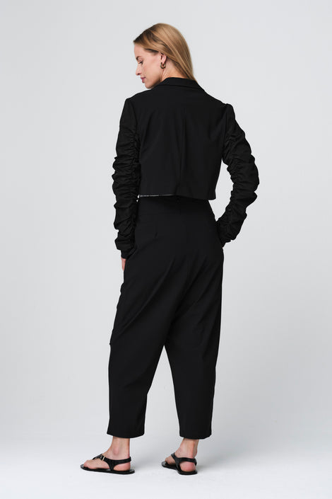 Torino jacket technical jersey | Black