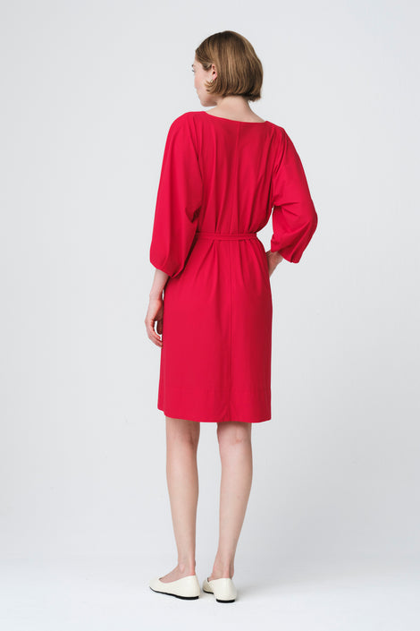 Lide dress technical jersey | Red