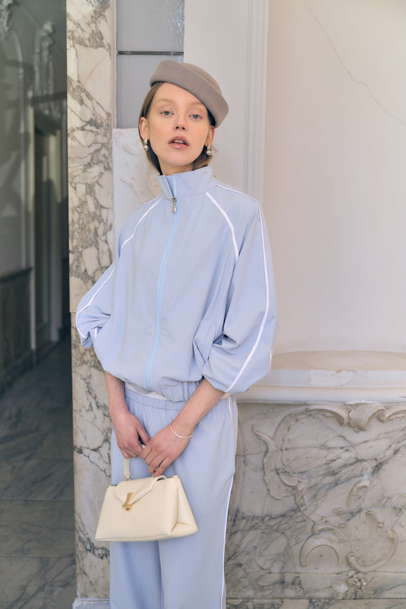 Kerrin structure tech jersey jacket | Light Blue