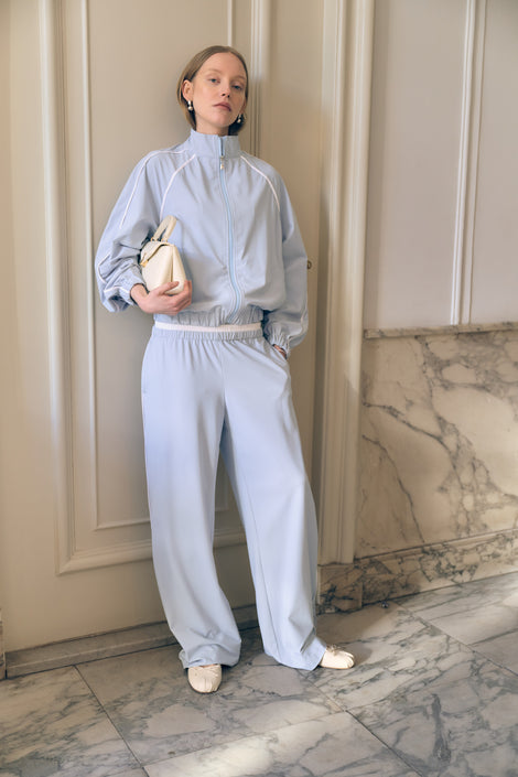 Kerrin structure tech jersey jacket | Light Blue