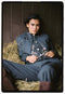 Bernino viscose bomber jacket | Black Melange