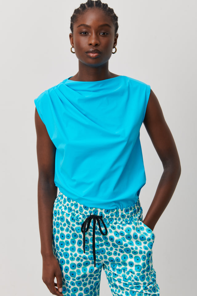 Bloom Top Technical Jersey | Light Blue