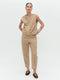Ubino cotton poplin pants | Beige