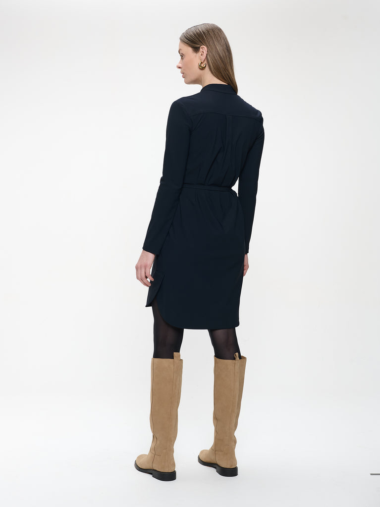 Gerrie dress technical jersey | Black