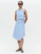 Ilona skirt technical jersey | Mid Blue