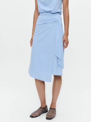Ilona skirt technical jersey | Mid Blue