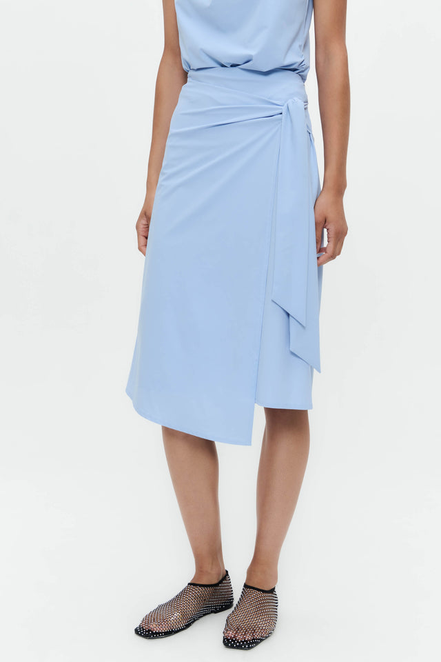 Ilona skirt technical jersey | Mid Blue