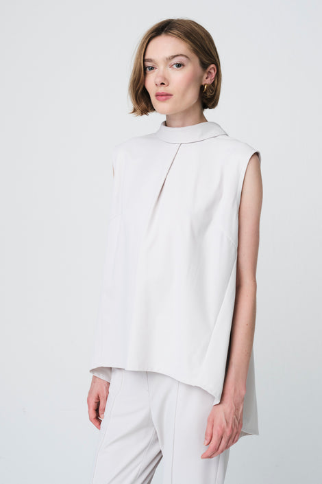 Dolche Vitas WS strech tech jersey top | Sand