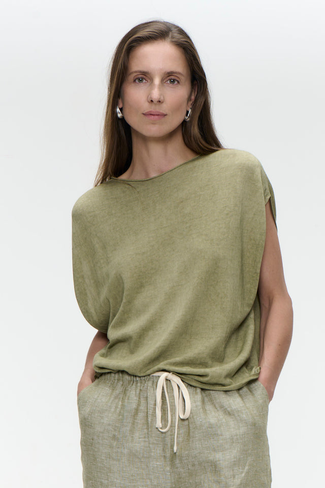 Top cotton dyed 23150 | Green