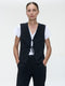 Villa vest technical jersey | Black