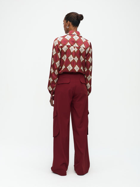 Sisi Blouse | Bordo