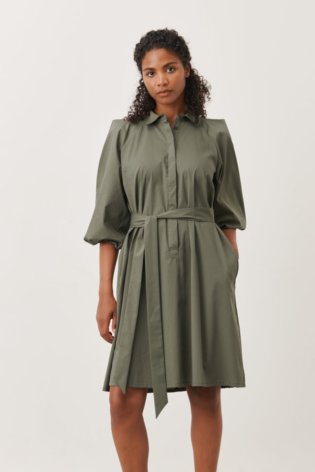 Carlen Dress Short | Army