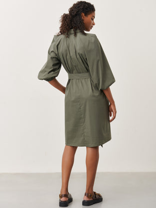 Carlen Dress Short | Army