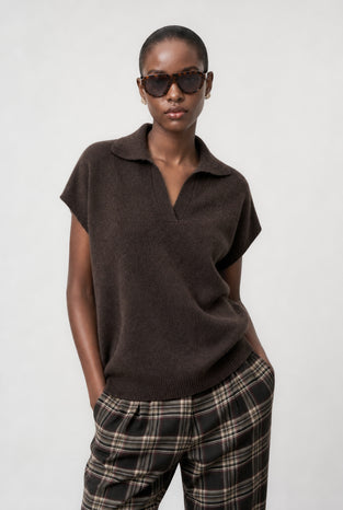 Polo cashmere blend 26554 | Brown