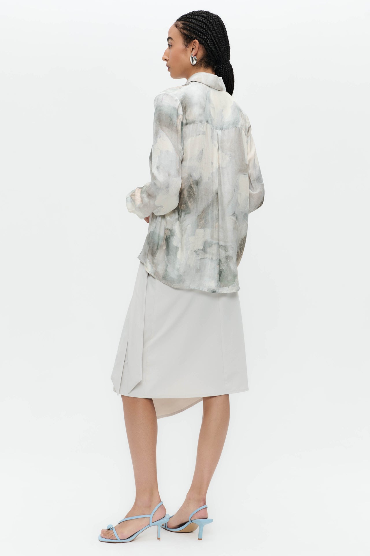 Ilona skirt technical jersey | Sand
