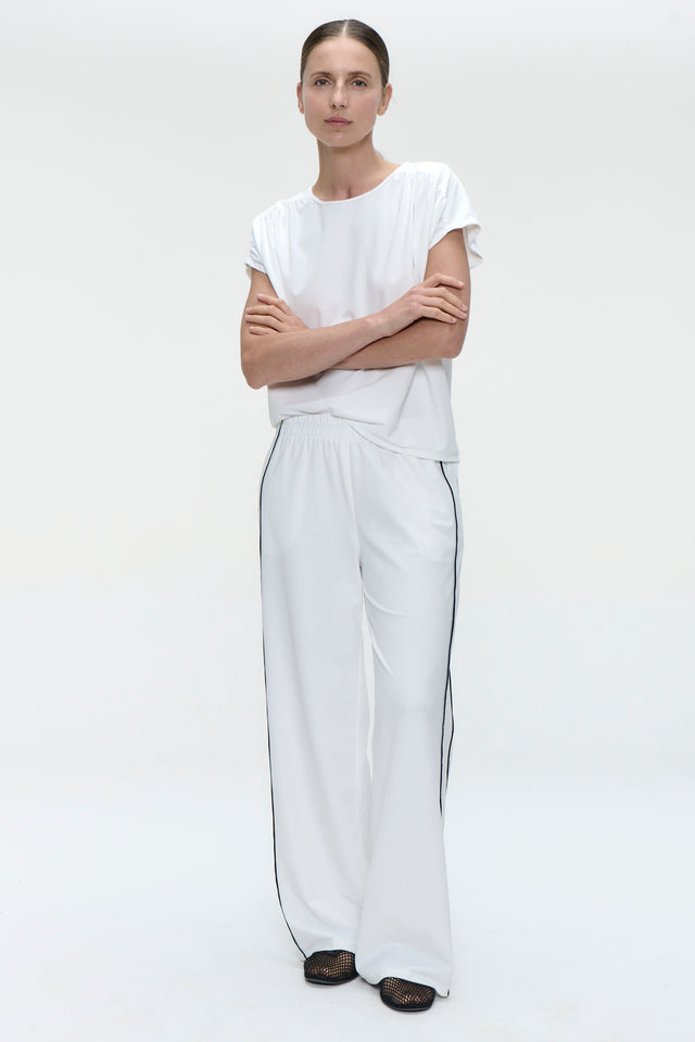 Vaya pants technical jersey | White