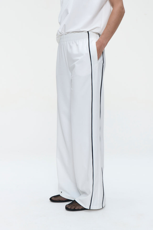 Vaya pants technical jersey | White