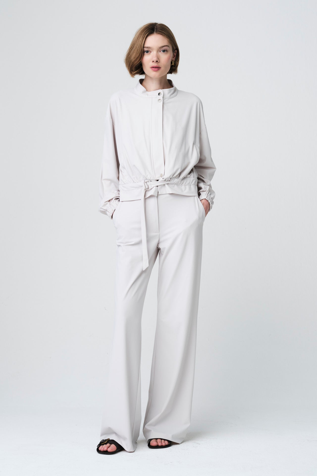 Yvette pants technical jersey | Sand