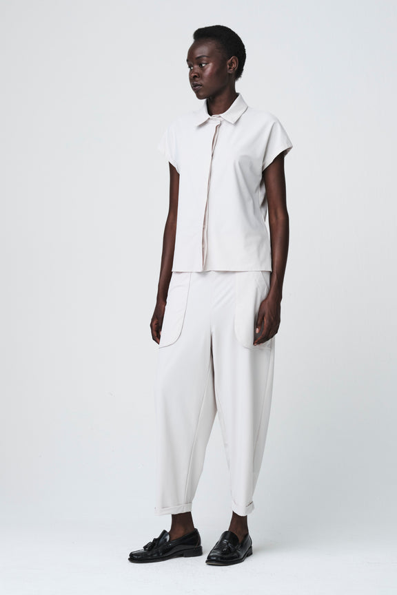 Still pants technical jersey | Sand