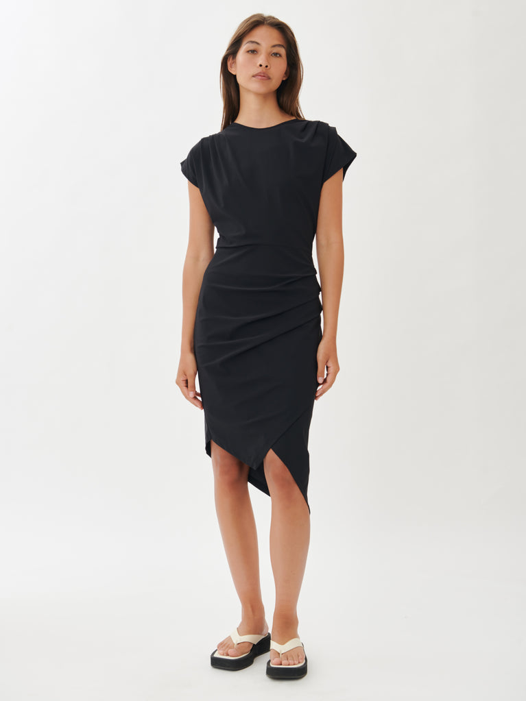 Luxor Dress Technical Jersey | Black