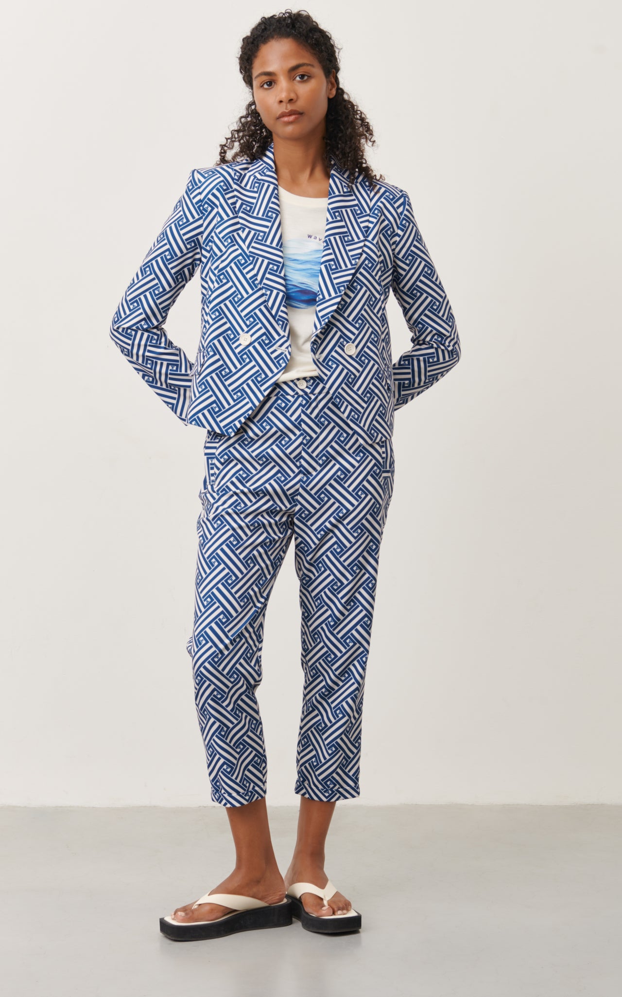 Lena Pants | White