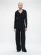 Melissa top brush tech jersey | Black