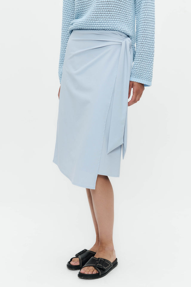 Ilona skirt technical jersey | Light Blue